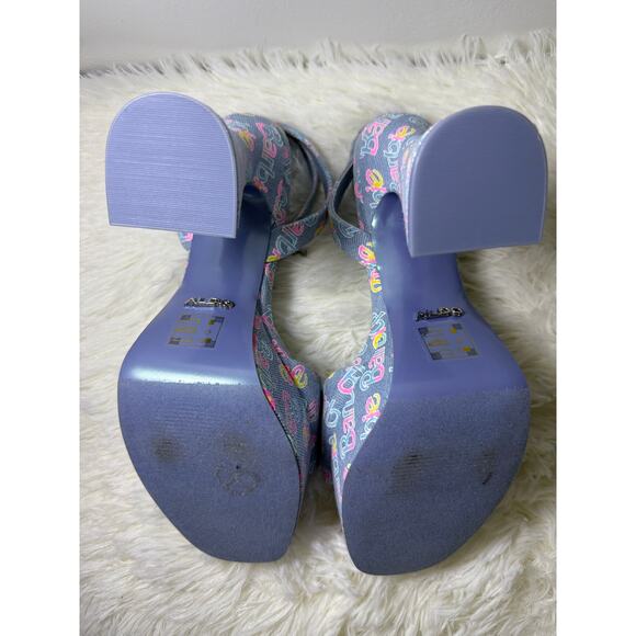 Aldo x Barbie Denim Platform Heels – Brand New - Picture 16 of 16